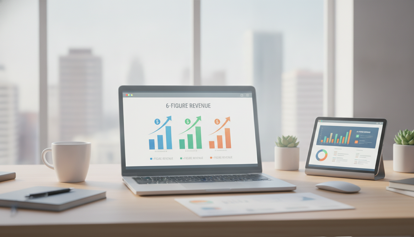 How to Build a Six-Figure Digital Product Business