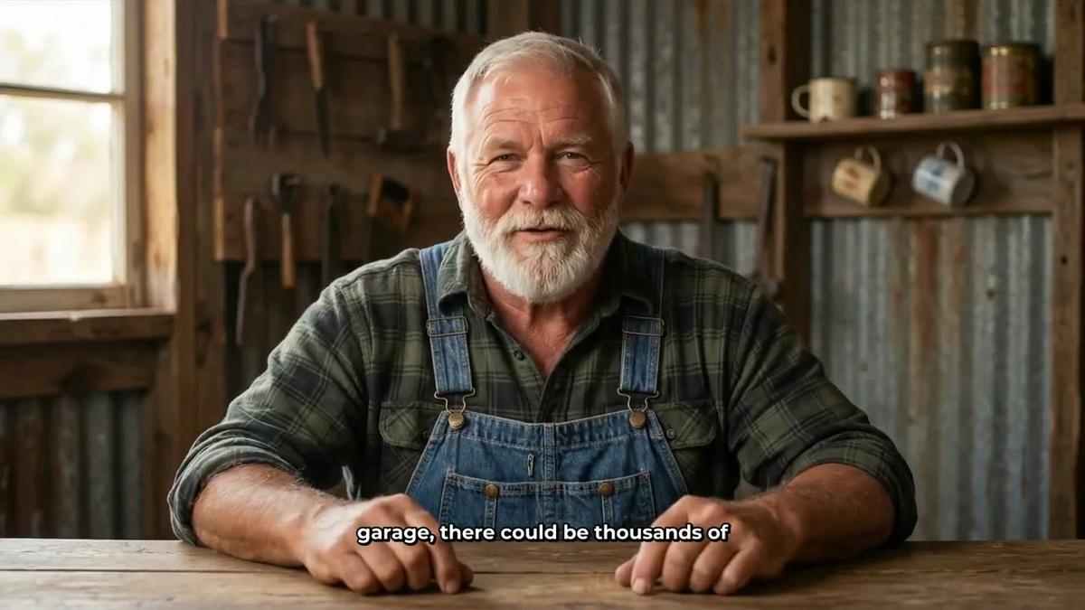 Full screen layout in a Digital Maker AI video: the AI presenter Cedric fills the frame speaking to camera with captions